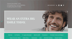 Desktop Screenshot of drmooradian.com